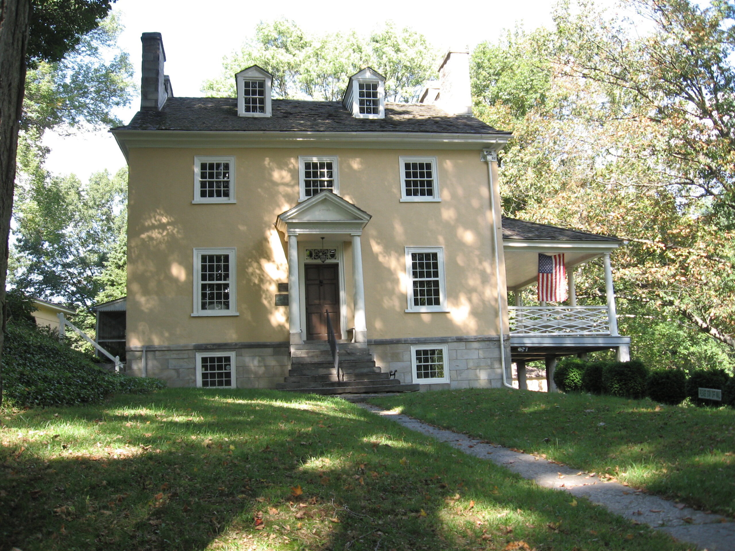 Exterior of the Leiper House